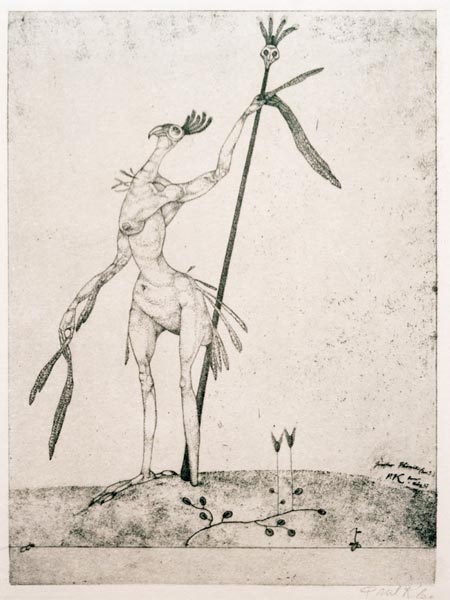 Greiser Phoenix, 1905, 36. van Paul Klee