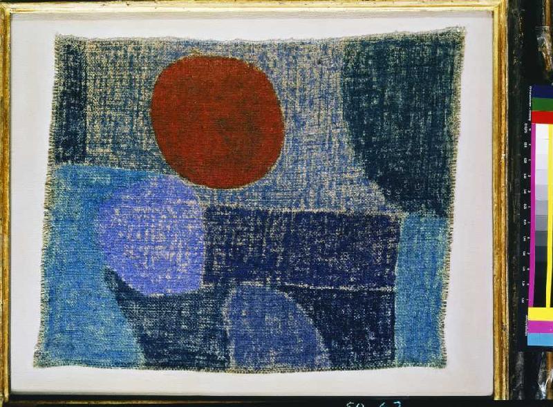 Noch heiss und fremd einher van Paul Klee