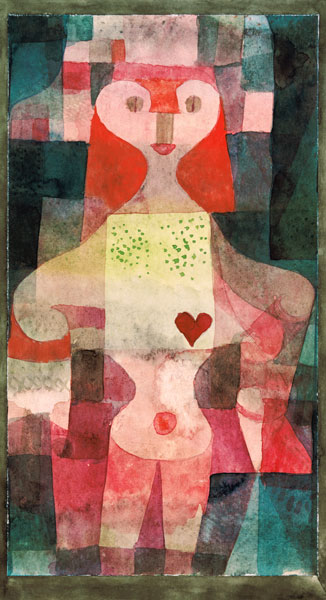 Herzdame van Paul Klee