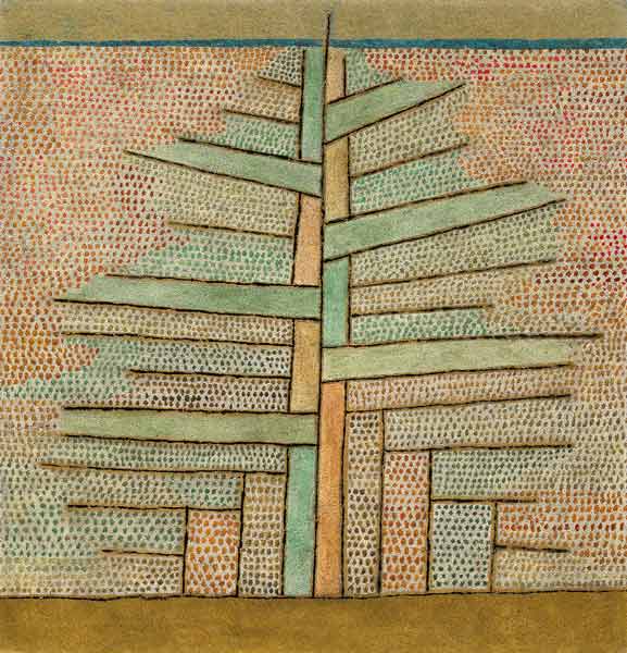 Pijnboom - Paul Klee van Paul Klee