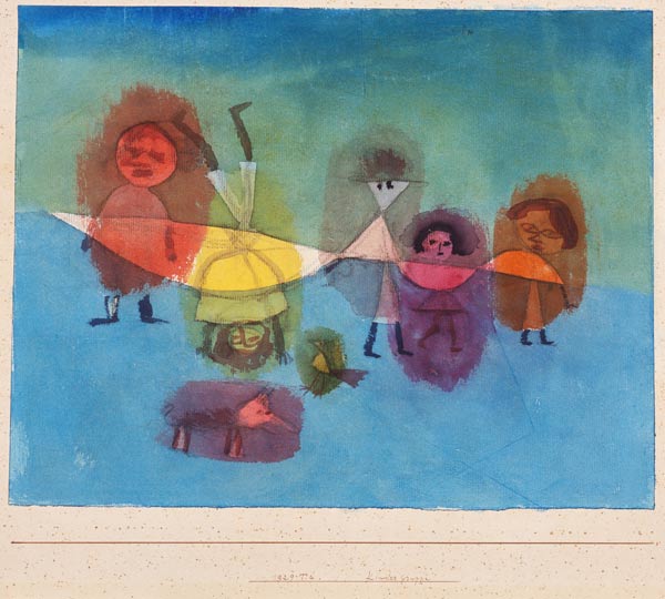 Kindergruppe van Paul Klee