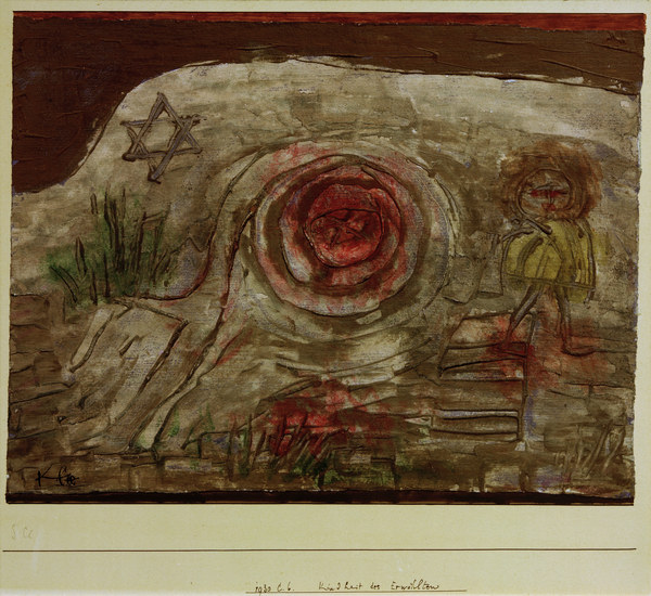 Kindheit des Erwaehlten, 1930, (C 6). van Paul Klee