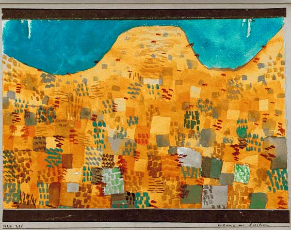 Klang aus Sizilien 1924.291. van Paul Klee