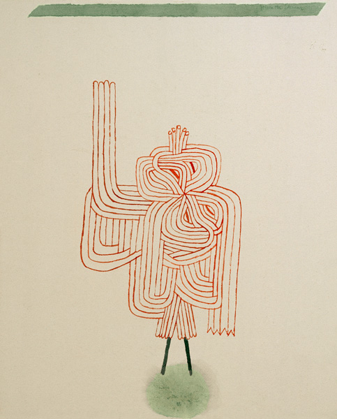 Gespenster-Schwur, 1930, 113 (V3). van Paul Klee
