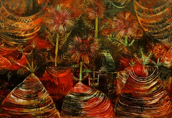 Das Fest der Astern, 1921, 206. van Paul Klee