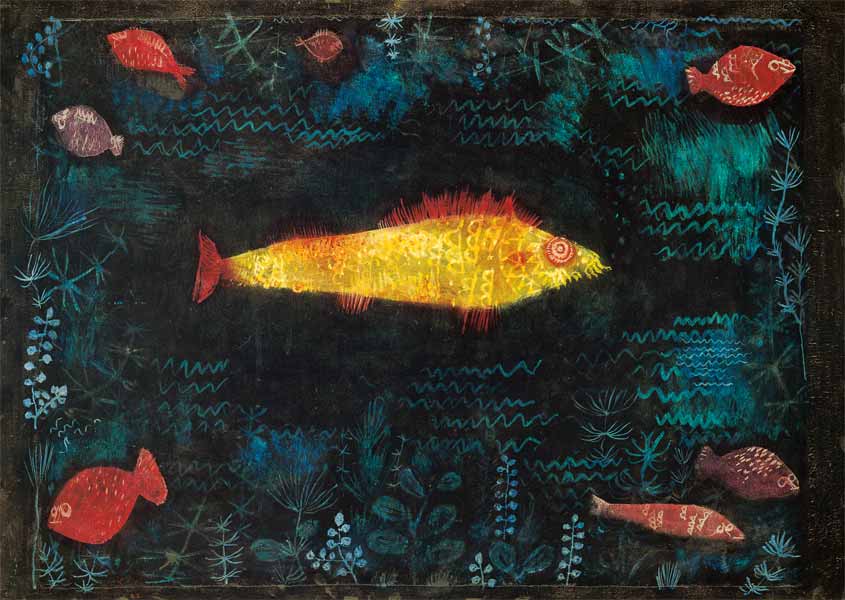 De gouden vis van Paul Klee