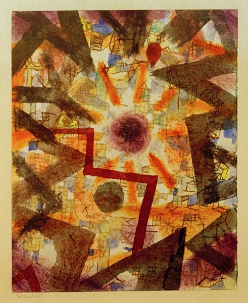 Und es ward Licht, 1918, 163. van Paul Klee