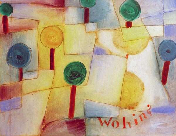Wohin?, 1920, 126. van Paul Klee