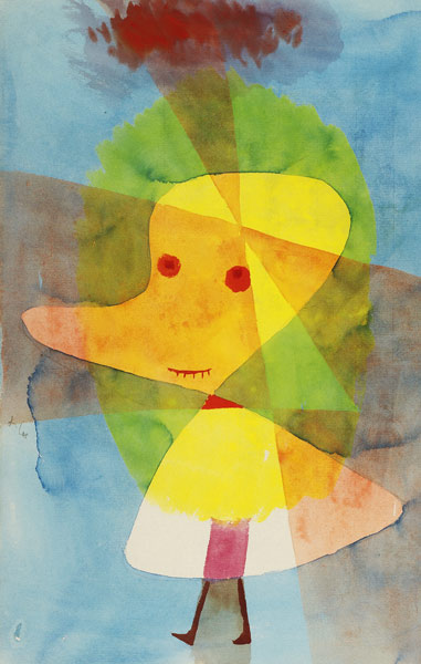 Small garden ghost van Paul Klee