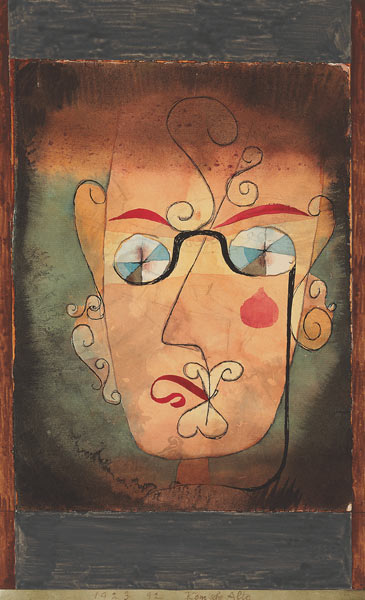 Komische Alte van Paul Klee