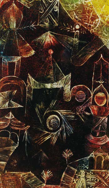 Kosmische Architectur, 1919, 162. van Paul Klee