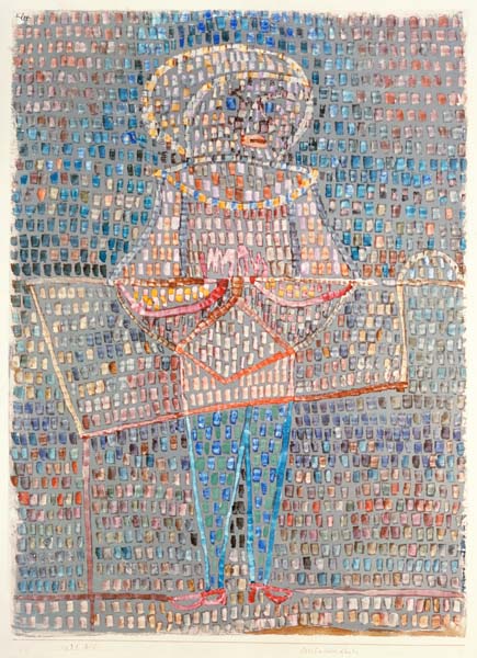 Kostümierter Knabe van Paul Klee