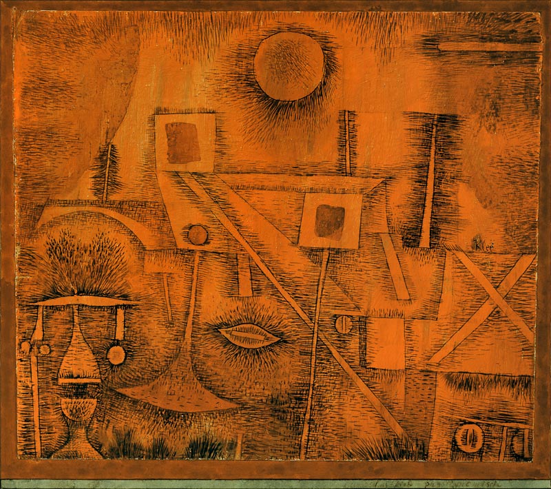 landschaftlich-physiognomisch, van Paul Klee