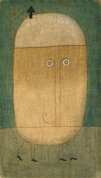 Mask of Fear van Paul Klee