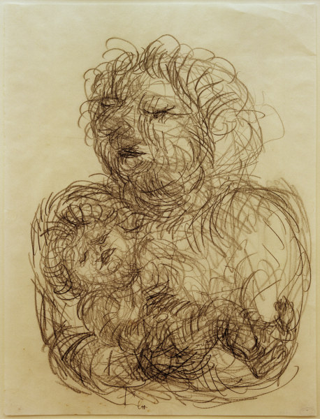 Mit ihrem Spaet-geborenen, 1933, 313 van Paul Klee
