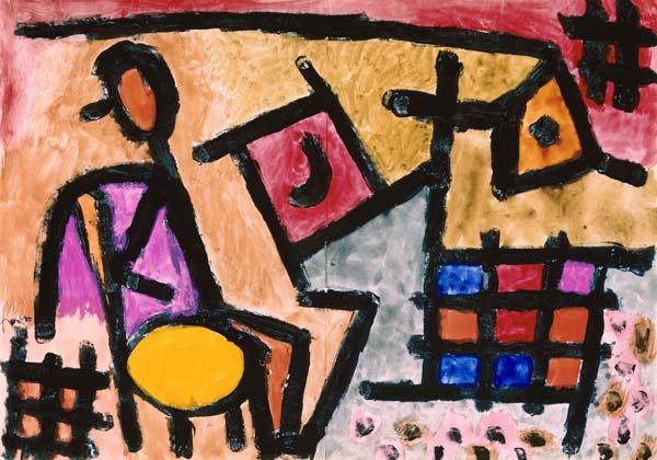 Museale Industrie van Paul Klee