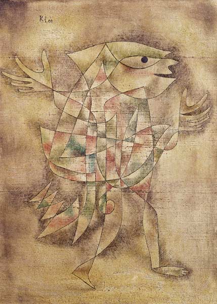Fool in Trance (Narr in Trance) van Paul Klee