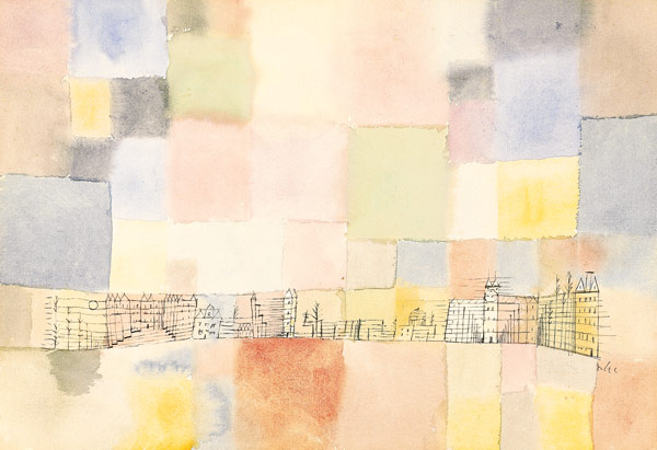 Neuer Stadtteil in M van Paul Klee