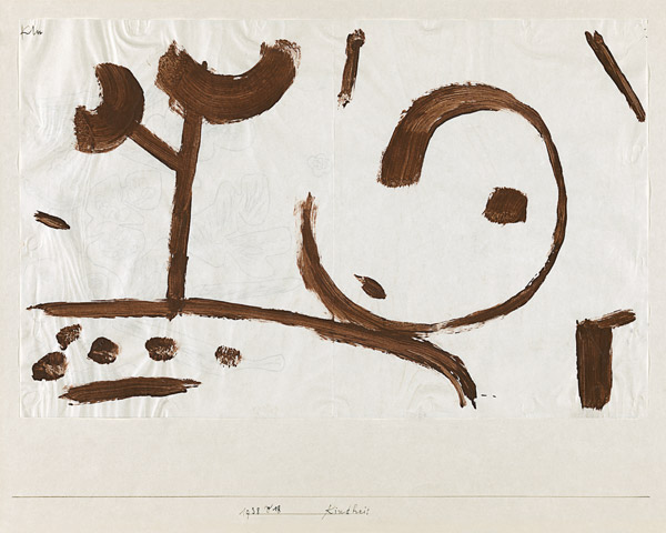 Childhood (Kindheit) van Paul Klee