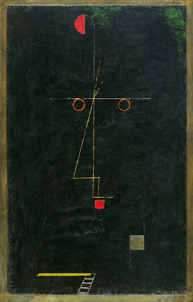 Portrait of an Equilibrist van Paul Klee