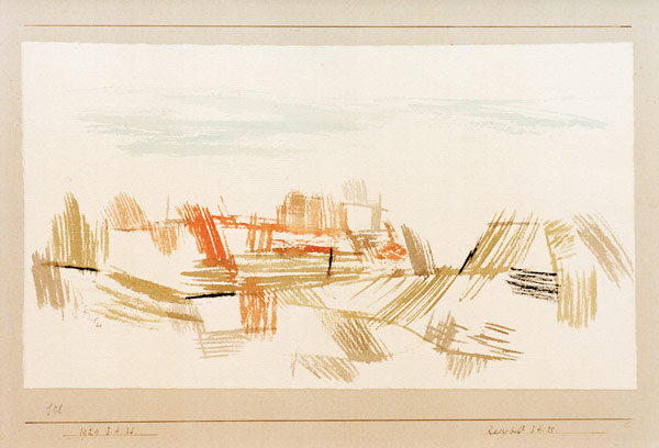 Reisebild 3.H.25, 1929.325. van Paul Klee
