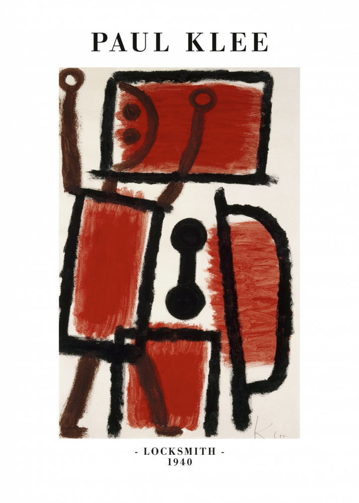 Locksmith 1940 van Paul Klee