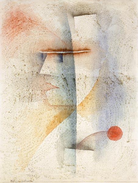 Bildnis eines Kostuemierten, - Paul Klee