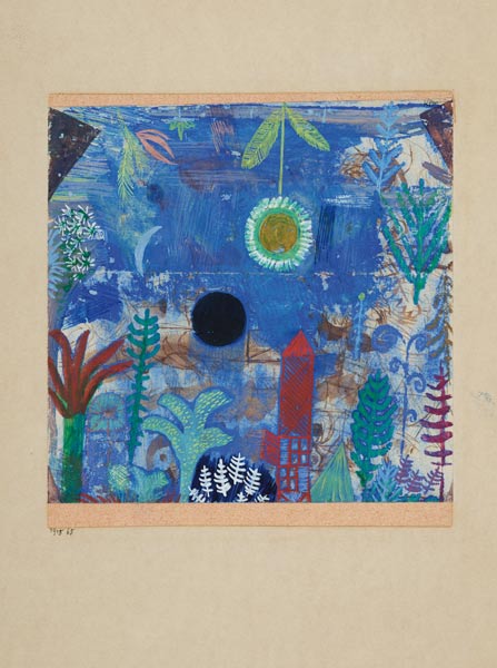Versunkene Landschaft van Paul Klee