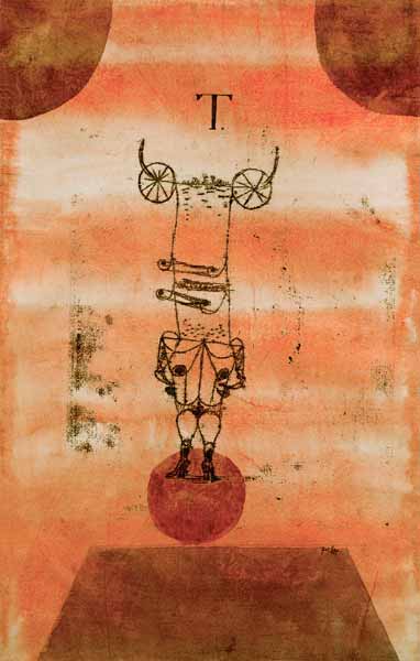 Weibsteufel, die Welt beherrschend, van Paul Klee