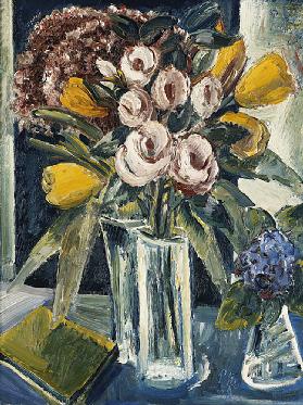 Still Life of Flowers; Stilleben mit Blumen, 1929