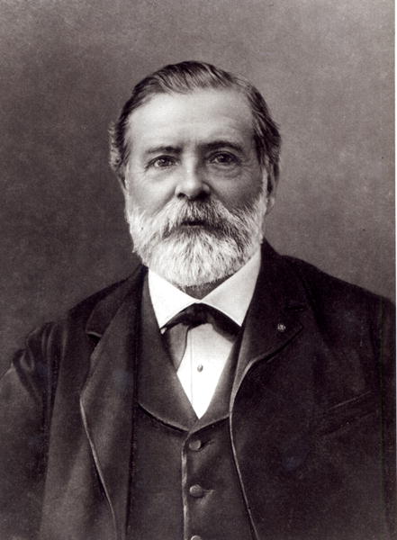 Portrait of Etienne Jules Marey (b/w photo)  van Paul Nadar