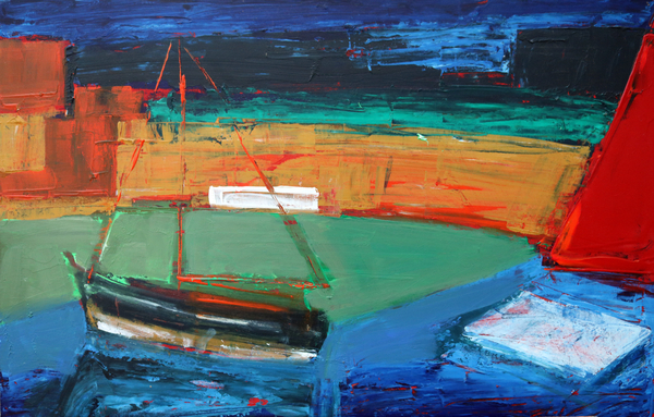 Abstract Boats van Paul Powis