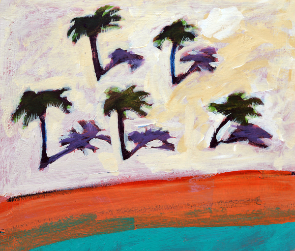 Palms I van Paul Powis