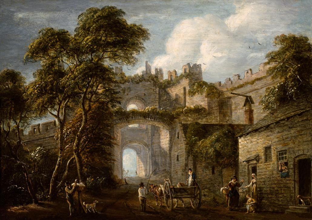 The Upper Gate, Conway” van Paul Sandby