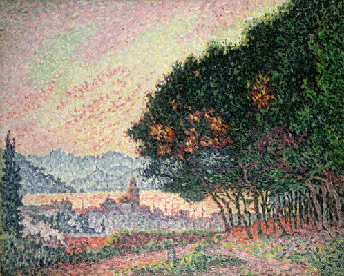 Forest near St. Tropez, 1902 van Paul Signac