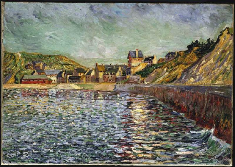 Le Port-En-Bessin (Calvados) van Paul Signac