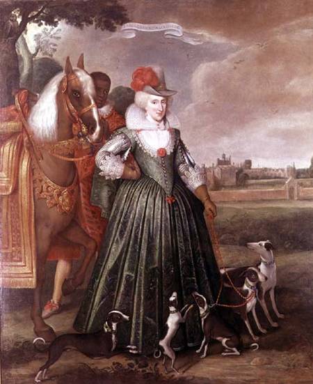 Anne of Denmark van Paul van Somer