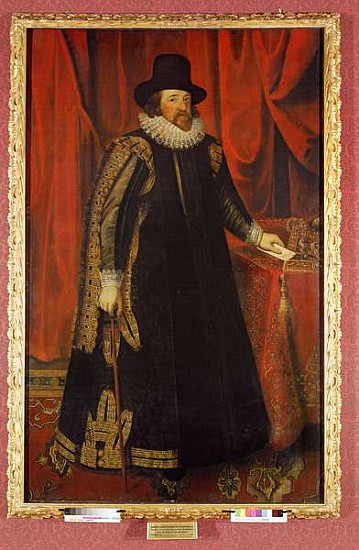 Sir Francis Bacon (1561-1626) Viscount of St. Albans van Paul van Somer