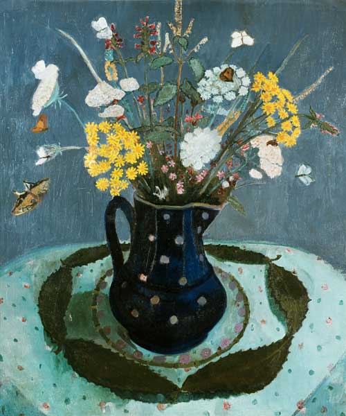 Modersohn-Becker, Bouquet of Wildflowers van Paula Modersohn-Becker