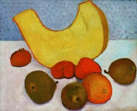 Still Life with Melon , undated painting
