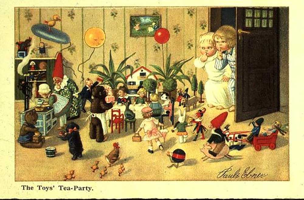 The Toys Tea Party van Pauli Ebner