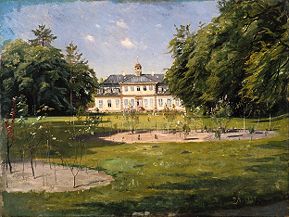 Schloss Sorgenfrei. van Peder Moensted