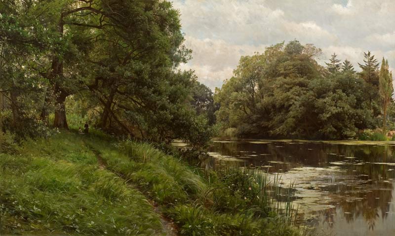 Summer's Day at the Water van Peder Moensted