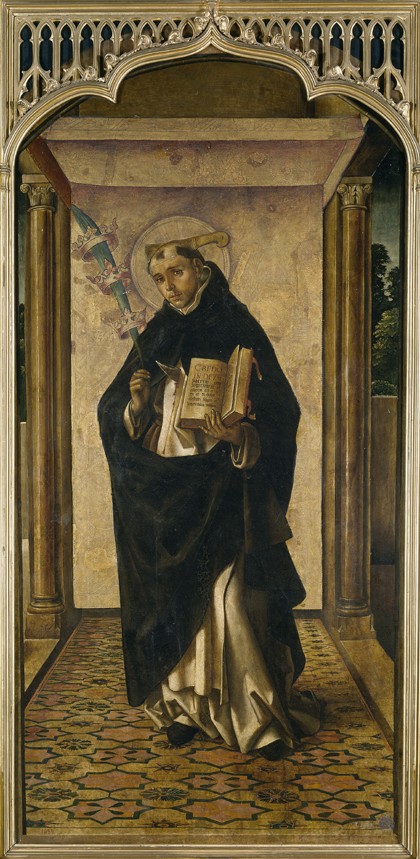 Saint Peter Martyr van Pedro Berruguete