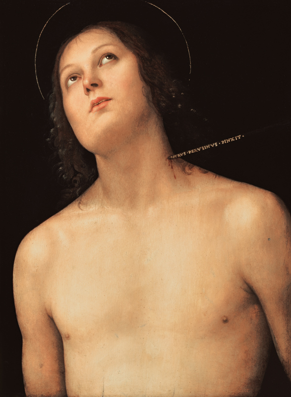 Perugino / St. Sebastian van Perugino (eigentl. Pierto di Cristoforo Vanucci)