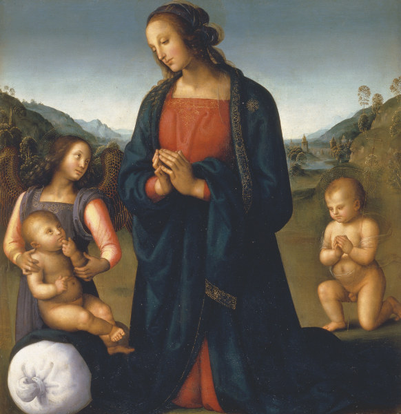 Madonna del Sacco / Perugino van Perugino (eigentl. Pierto di Cristoforo Vanucci)
