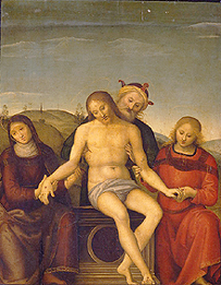 Pietà. van Perugino (eigentl. Pierto di Cristoforo Vanucci)