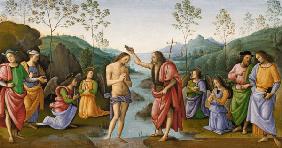 Perugino, Baptism of Christ / Paint.