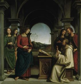 P.Perugino /Vision of St.Bernard/ Ptg.