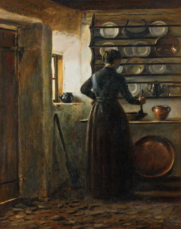 In der Küche. van Peter Ilstedt